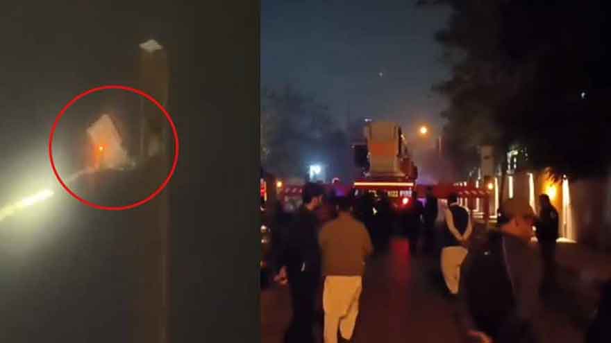 Man climbs crane at Punjab Assembly hostel, seeks meeting with Maryam Nawaz