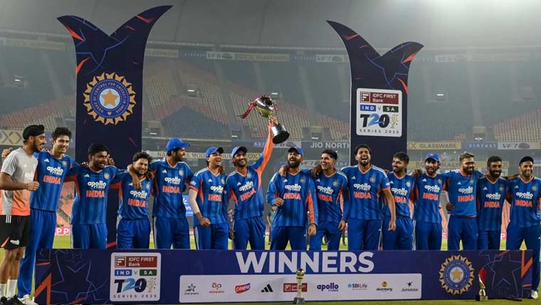 بھارت نے ٹی20 سیریز کے 5ویں اور فیصلہ کن میچ میں جنوبی افریقہ
