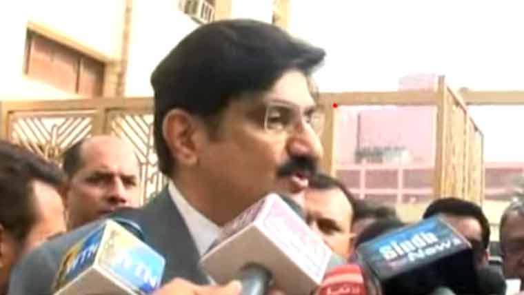 وزیراعلیٰ سندھ کا بھتہ خوروں کو قانون کے کٹہرے میں لانے کا عہد