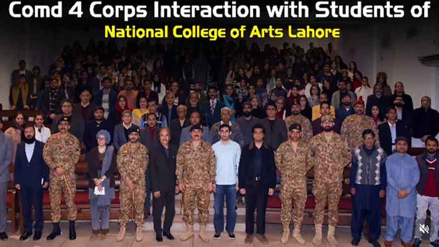 Lahore Corps Commander visits NCA, highlights unity between nation, armed forces