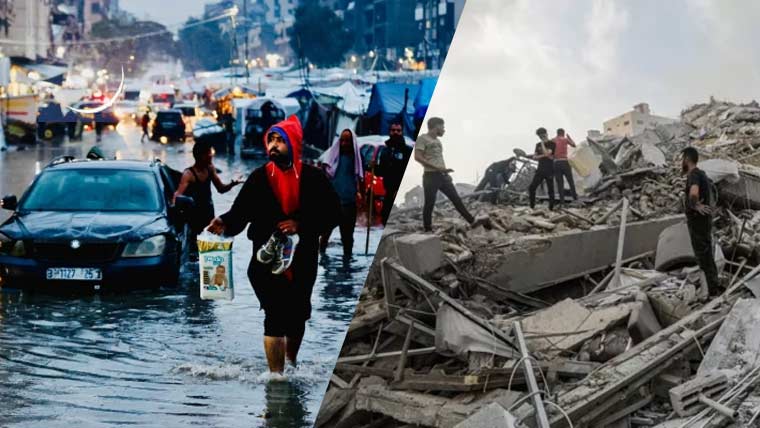 اسرائیل کی غزہ پر وحشیانہ بمباری، متعدد فلسطینی شہید، سرد موسم بھی حملہ آور ہو گیا