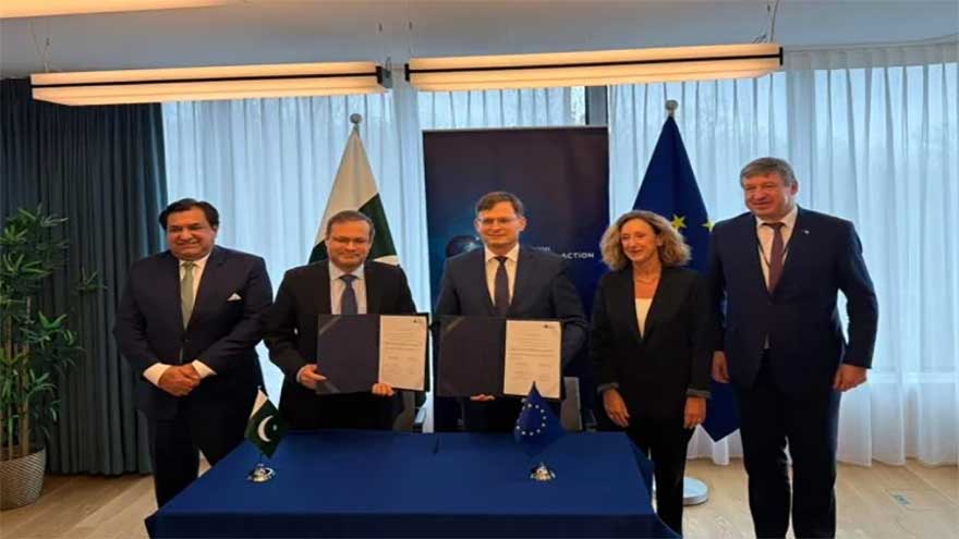 EU, Pakistan discuss broader cooperation at Brussels talks