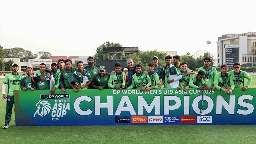 Pakistan thrash India by 191 runs to clinch Under-19 Asia Cup