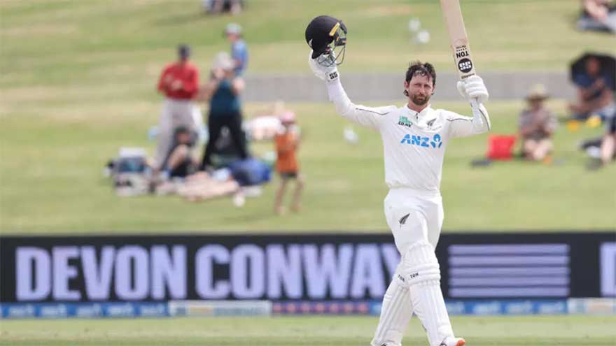 West Indies 43-0, need 419 more to win after Conway joins elite