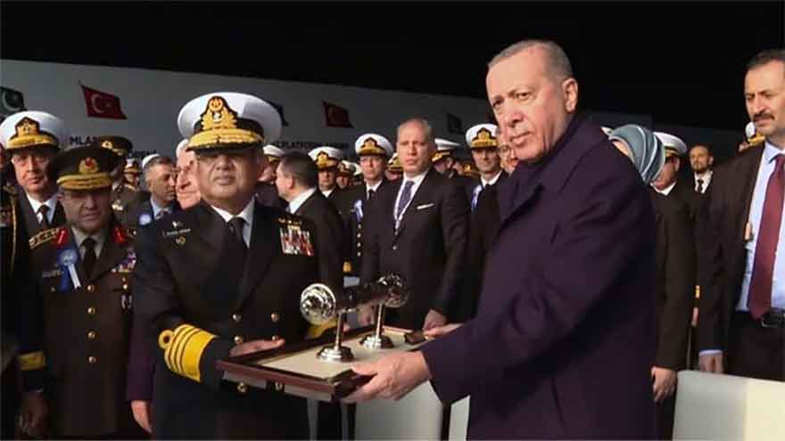 Pakistan Navy commissions second PNS Khyber with Turkiye's President in attendance