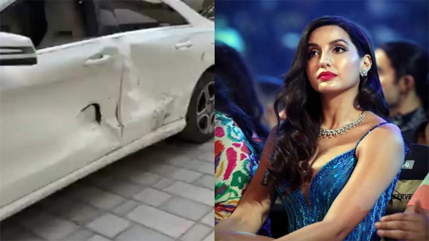 Nora Fatehi shares updates about health after car accident in Mumbai