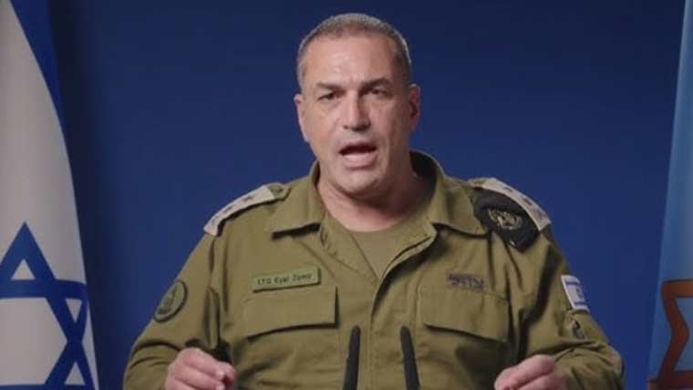 اسرائیلی آرمی چیف کی دشمن پر حملہ کرنے کی دھمکی
