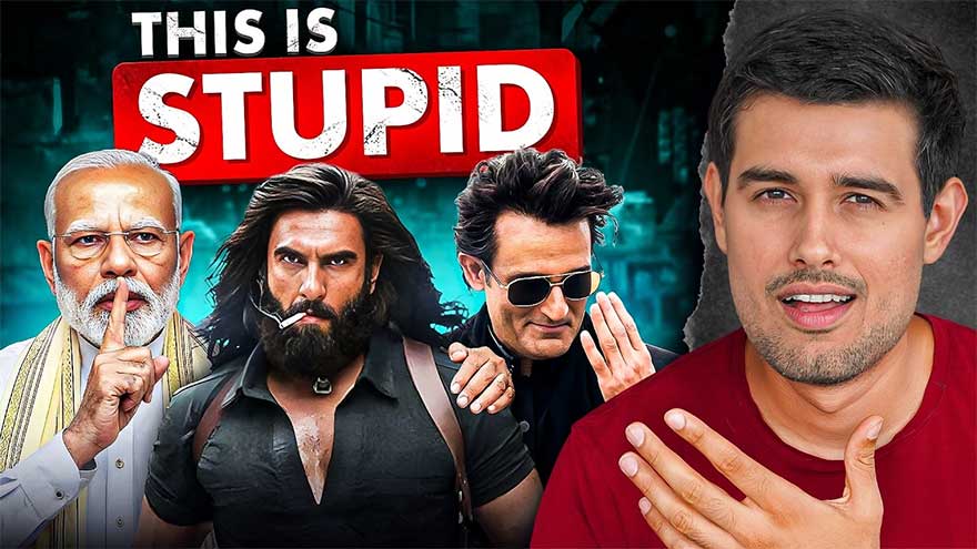 Influencer Dhruv Rathee says 'Dhurandhar' spreads hatred under cover of cinema