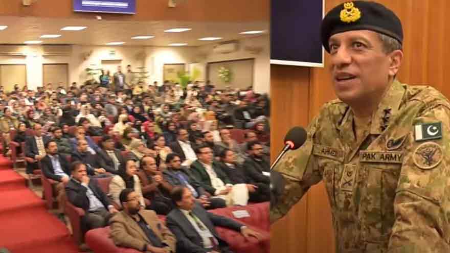 DG ISPR holds interactive session with students at Arid Agriculture University Rawalpindi