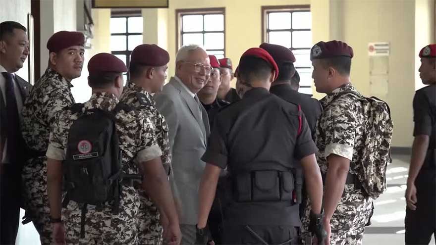Malaysia's jailed ex-PM Najib appears in court, house arrest bid dismissed