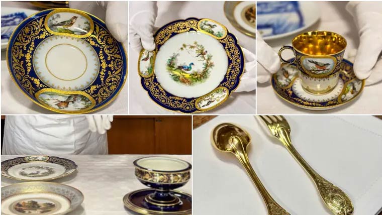 فرانسیسی صدر کے محل سے چمچ کانٹے چوری، ملازم گرفتار