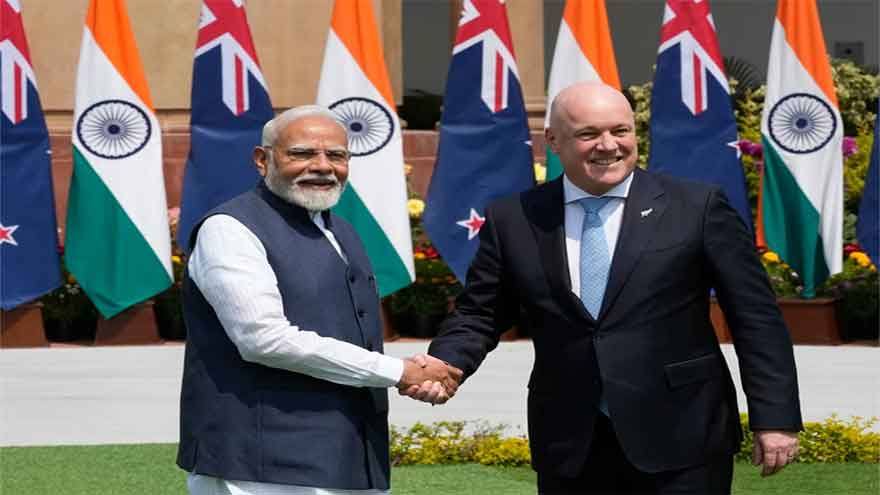India and New Zealand finalize a free trade agreement, eyeing growth as global uncertainties persist