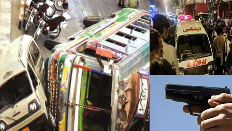 Karachi records sharp rise in accidents, crimes and fatalities in 2025