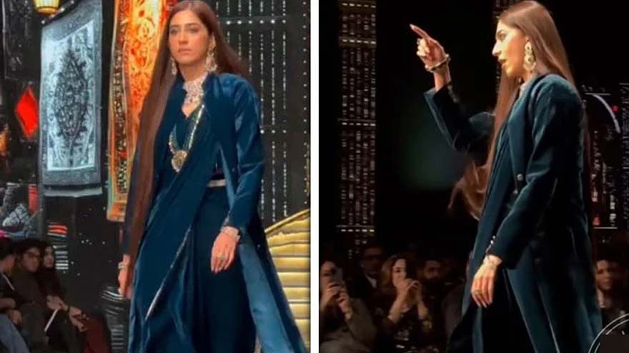 Naeema Butt's ramp walk at Bridal Couture Week draws backlash