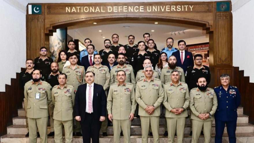 Field Marshal Asim Munir flags multi-domain security challenges during NDU visit
