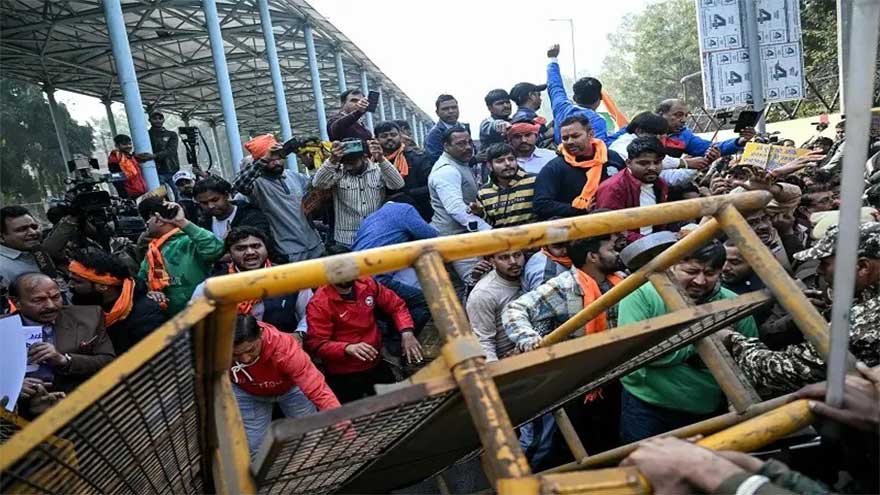 Bangladesh summons Indian envoy as protest erupts in New Delhi