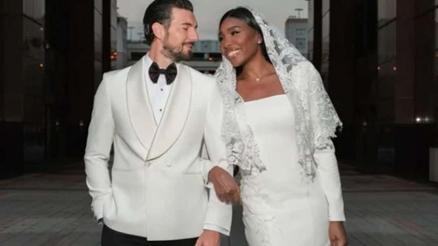 American tennis star Venus Williams ties knot in Florida