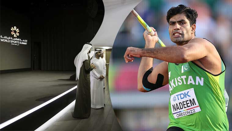 دبئی حکومت کی جیولن تھرور ارشد ندیم کو پہلے عالمی سپورٹس سمٹ میں شرکت کی دعوت