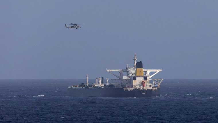 امریکا کی وینزویلا سے منسلک آئل ٹینکر تحویل میں لینے کی کوشش ناکام