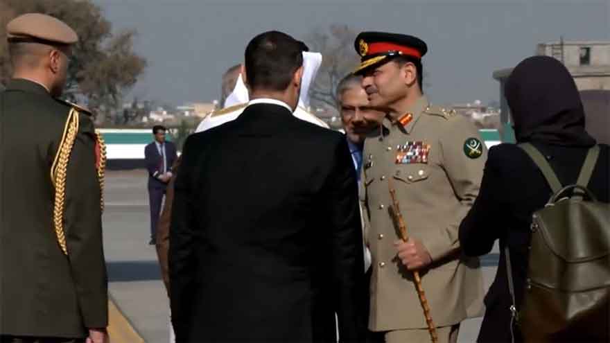 Pakistan rolls out the red carpet for UAE president on his first visit 