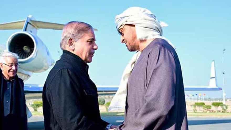 UAE president arrives in Pakistan on first official visit 