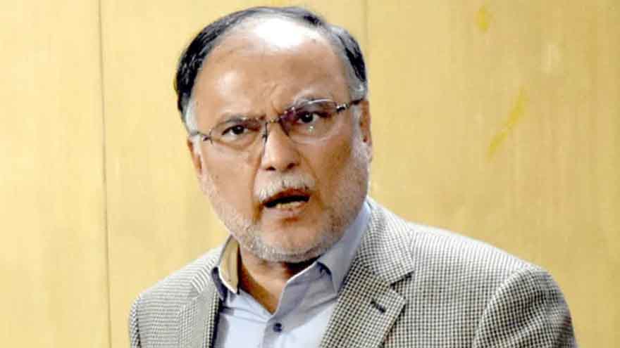 Ahsan Iqbal issues clarification on interruption during live TV broadcast