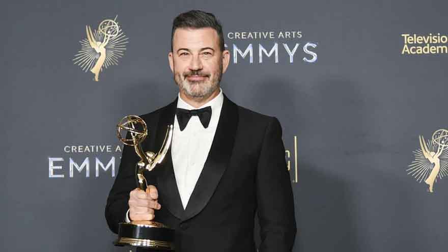 Jimmy Kimmel jokes about fascism in an 'alternative Christmas message' for Britain