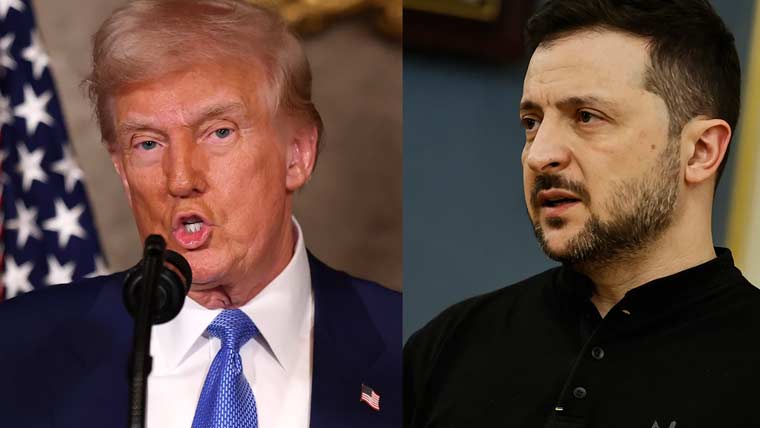 صدر ٹرمپ اپنے یوکرینی ہم منصب سے ملاقات نتیجہ خیز بنانے کیلئے پر امید