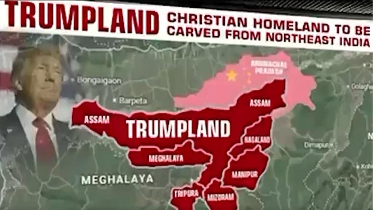 سکھ فار جسٹس کا بھارت میں مسیحیوں کیلئے محفوظ وطن ’’ٹرمپ لینڈ‘‘ کا مطالبہ