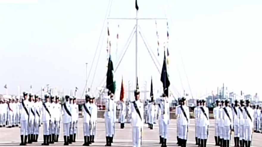 Pakistan Naval Academy hosts passing out parade of 124th Midshipmen and 32nd SSC Course