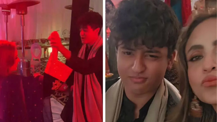  بیٹے کے ساتھ بھارتی گانے پر ڈانس، نادیہ خان کو شدید تنقید کا سامنا