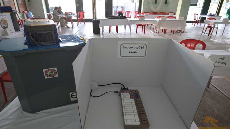 Myanmar polls open amid civil war, junta-backed party tipped to win