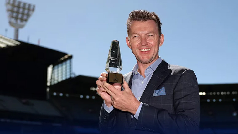 سابق فاسٹ باؤلر بریٹ لی آسٹریلین کرکٹ ہال آف فیم میں شامل