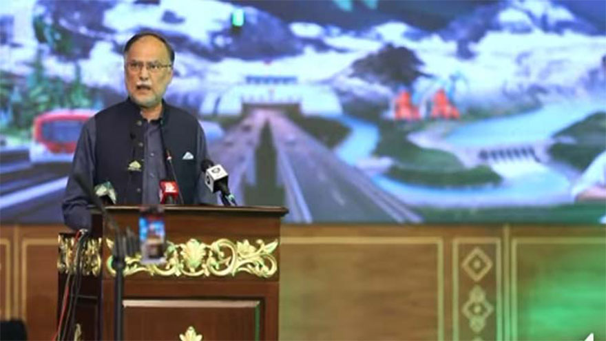PTI's politics revolve around chaos and unrest: Ahsan Iqbal