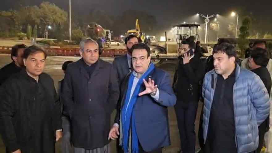 Shaheen Chowk Underpass to be opened for traffic by Dec 31, says Naqvi