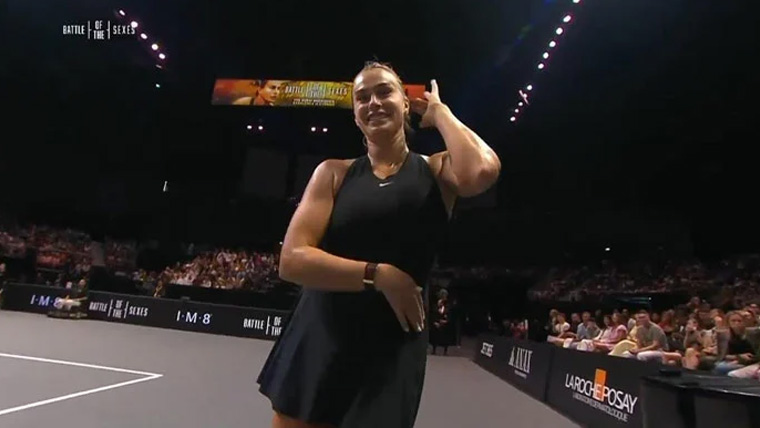 رینا سبالنکا کی ڈانس ویڈیو وائرل