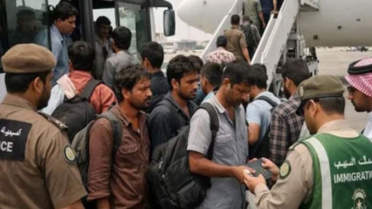 سعودی عرب نے مجرمانہ سرگرمیوں میں ملوث ہزاروں بھارتیوں کو ملک سے نکال دیا