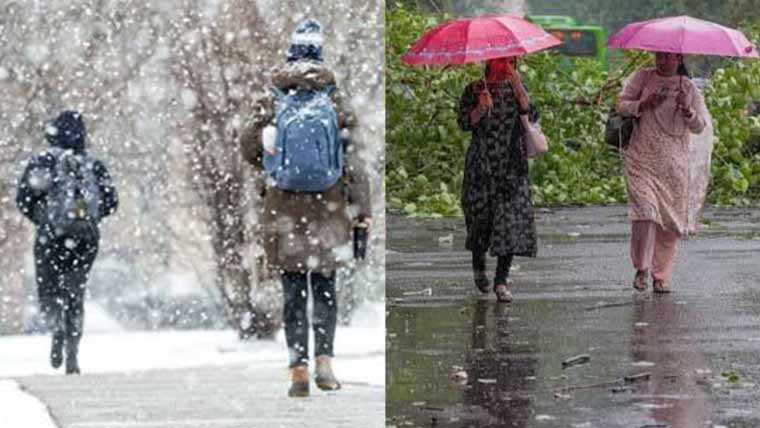 خیبرپختونخوا میں بارش اور بوندا باندی جاری، ہلکی برفباری کی پیشگوئی