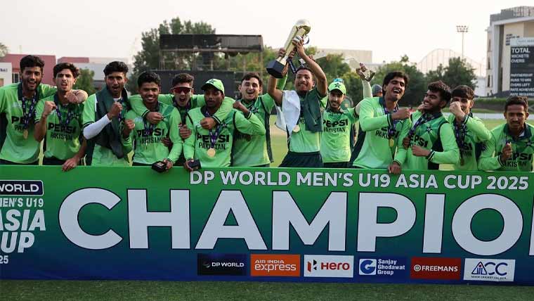 ای سی سی نے پاکستان انڈر 19 کرکٹ ٹیم کیلئے انعامی رقم کی منظوری دیدی