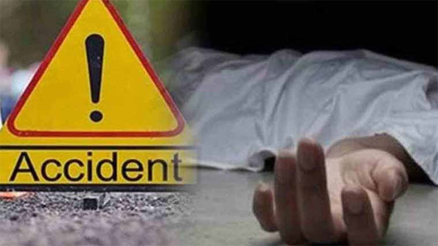 Two die as tractor trolley hits motorcycle in Umerkot