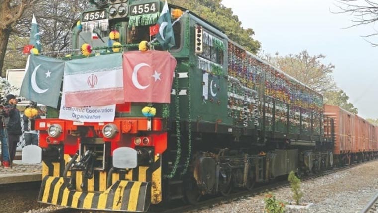 اسلام آباد، تہران اور استنبول کے درمیان آج سے چلنے والی فریٹ ٹرین سروس ملتوی