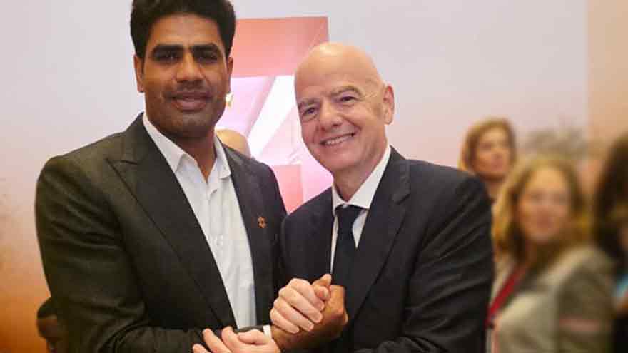 FIFA president praises Arshad Nadeem over javelin achievements