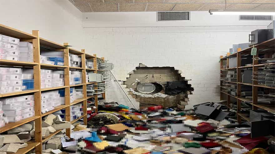 Thieves drill into German bank vault and make off with millions