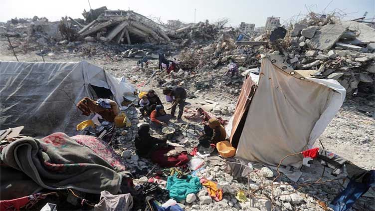 Rats, dogs and torn clothes amid the ruins of Gaza homes