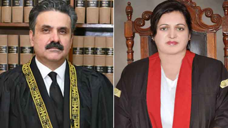 CJP Afridi, LHC CJ Aalia Neelum discuss judicial matters