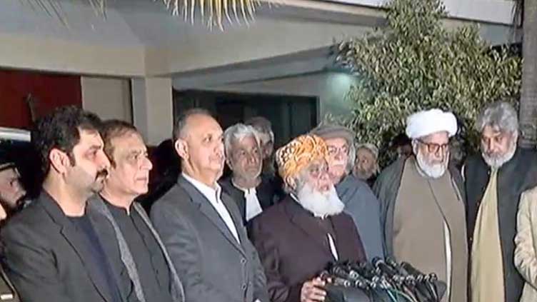 Maulana Fazlur Rehman reiterates demand for fresh elections