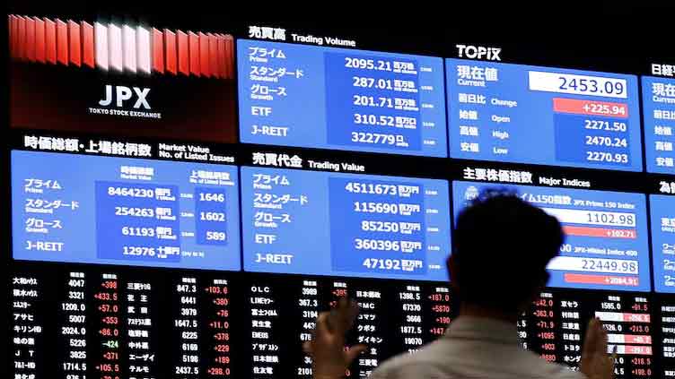 Asia shares edge higher, dollar backtracks