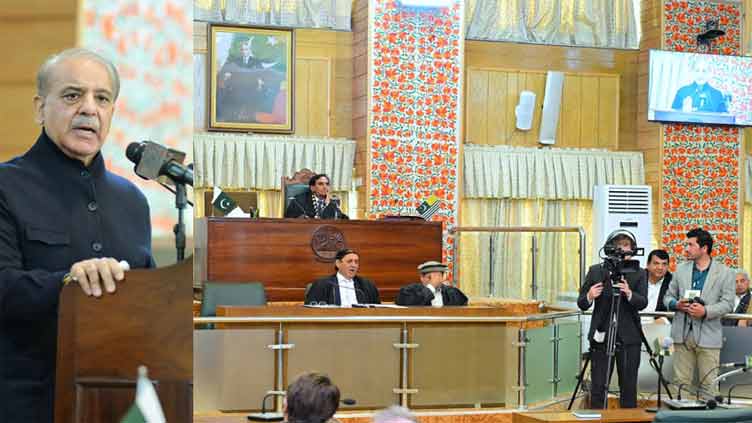 PM Shehbaz calls for settlement of Kashmir issue in line with UN resolutions