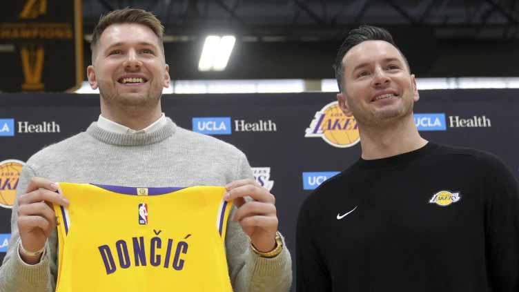 Luka Doncic is excited to join the Lakers after the shock of his stunning trade away from Dallas