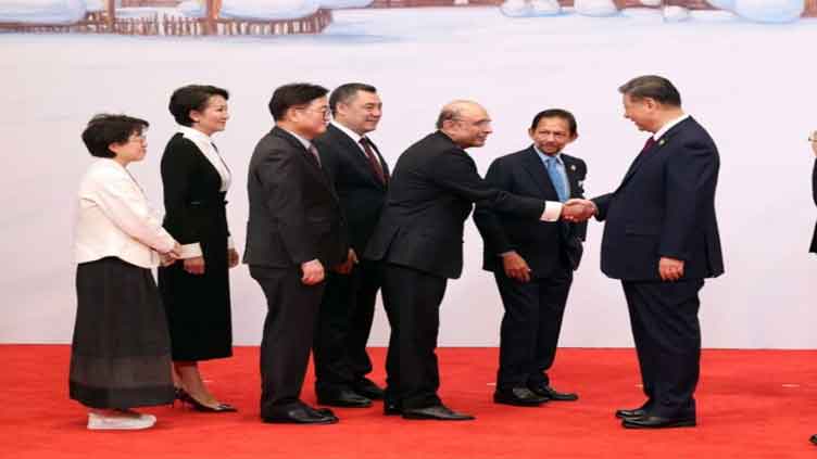 President Zardari attends opening ceremony of Asian Winter Games in China